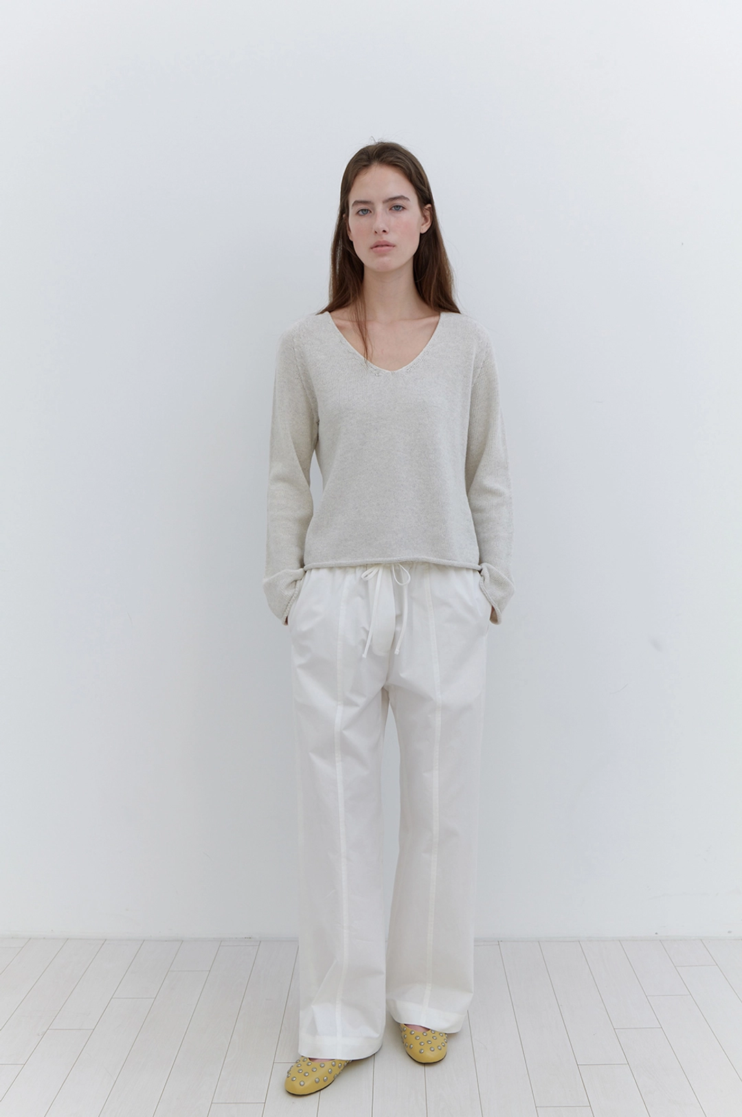 엘오61 Leni Drawstring Pants 상품 이미지 1