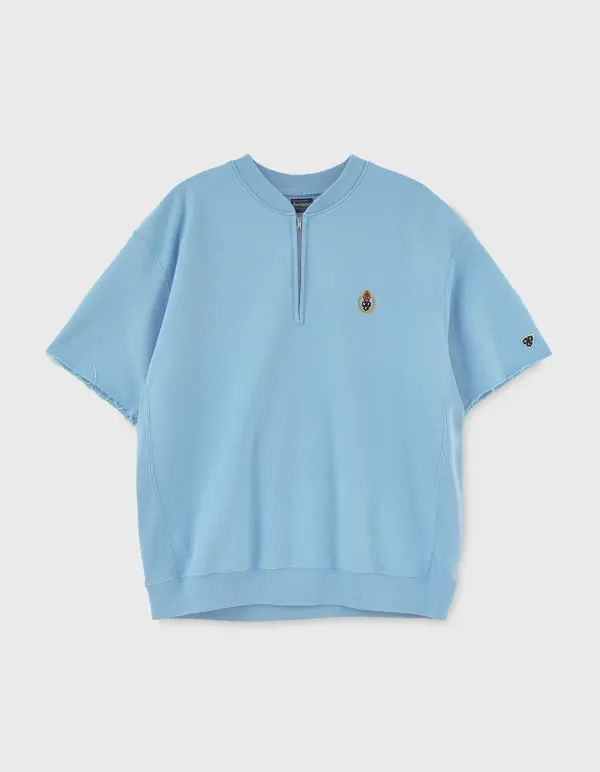 CREST 221 REVERSE HALF SLEEVE / Sky Blue
