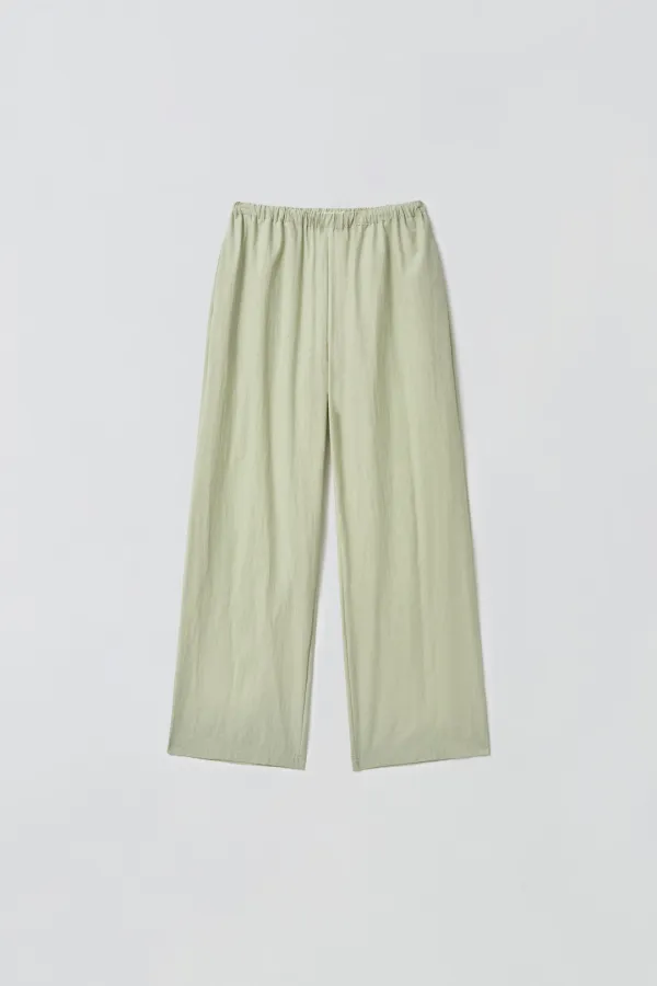 BASIC COTTON PANTS_MINT