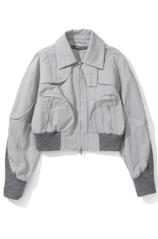 Nylon Quad Jacket, Dim