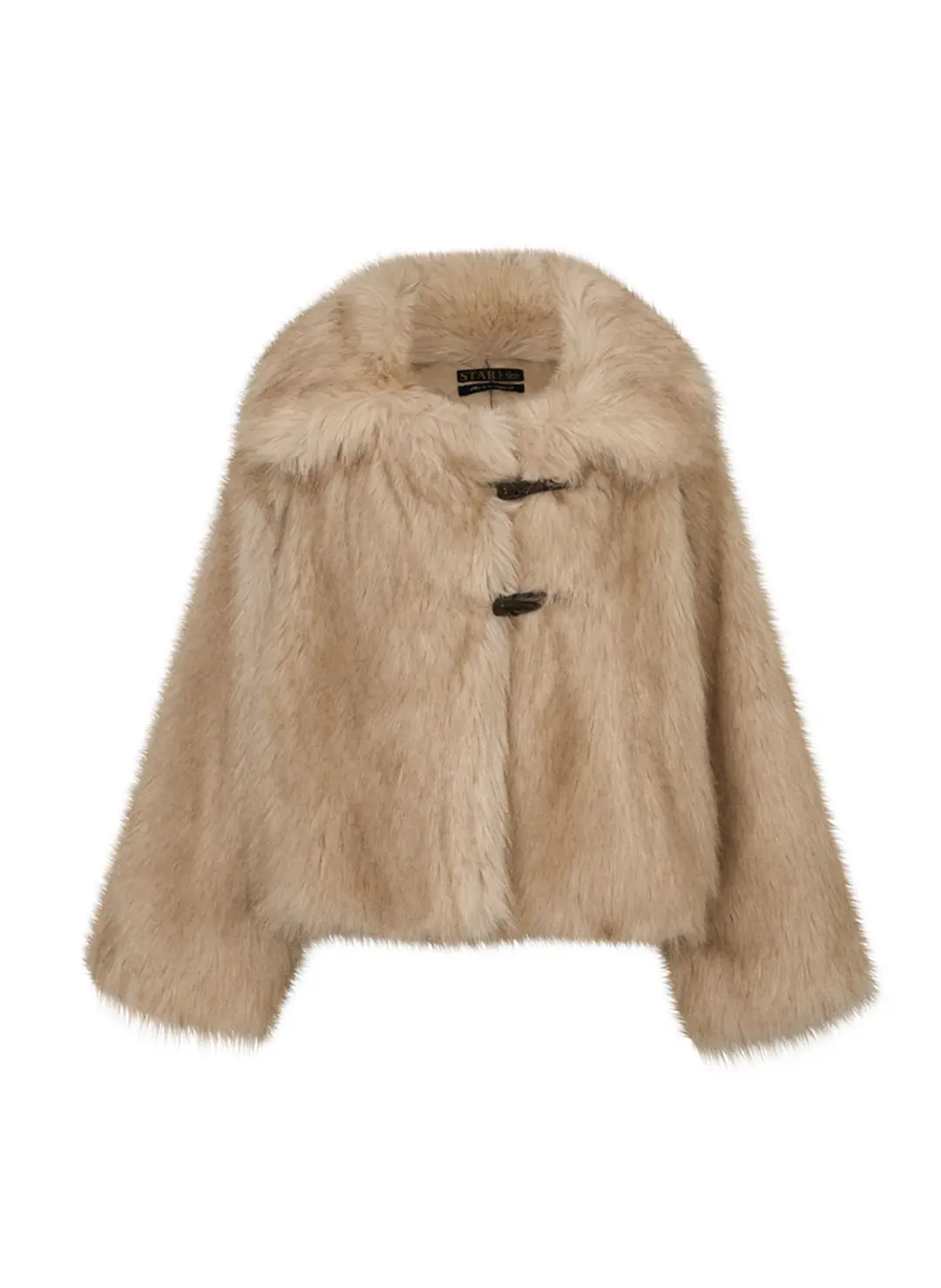 루루서울 Fluffy Double Fur Jacket (Beige) 상품 이미지 3