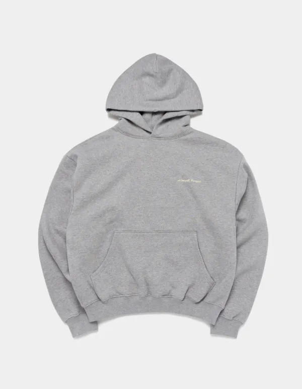 'Almost Forget' Everyday Hoodie (Ash Grey)