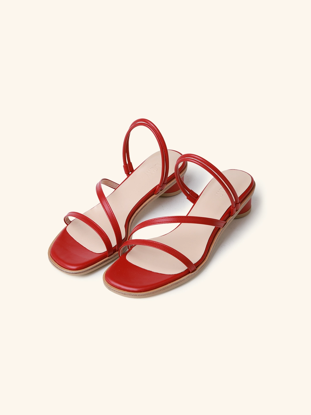 러브듀이 20-2WAY sandal / 레드 상품 이미지 1