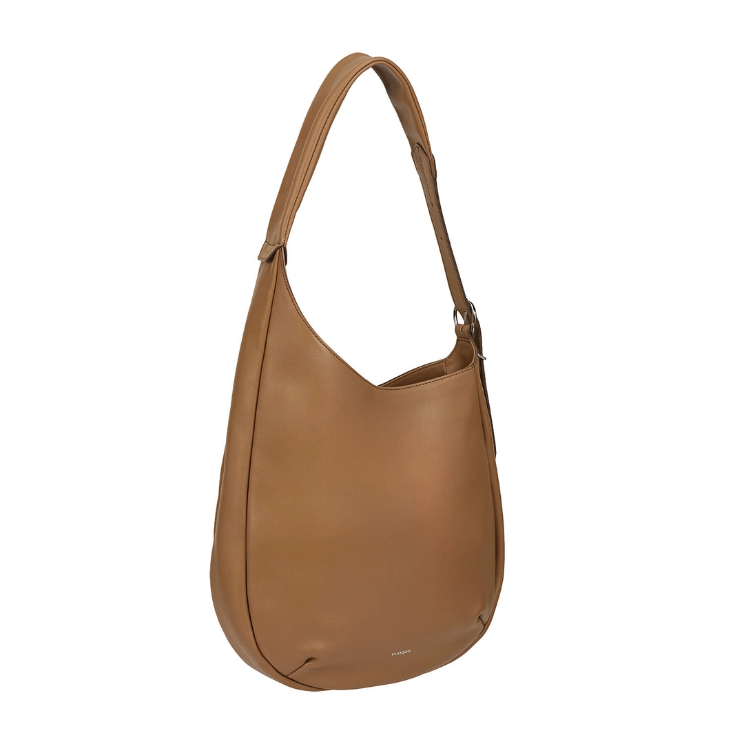 분크 [아울렛] Halfmoon Aterre Hobo M (하프문 아떼르 호보 미듐) Caramel Brown 상품 이미지 1