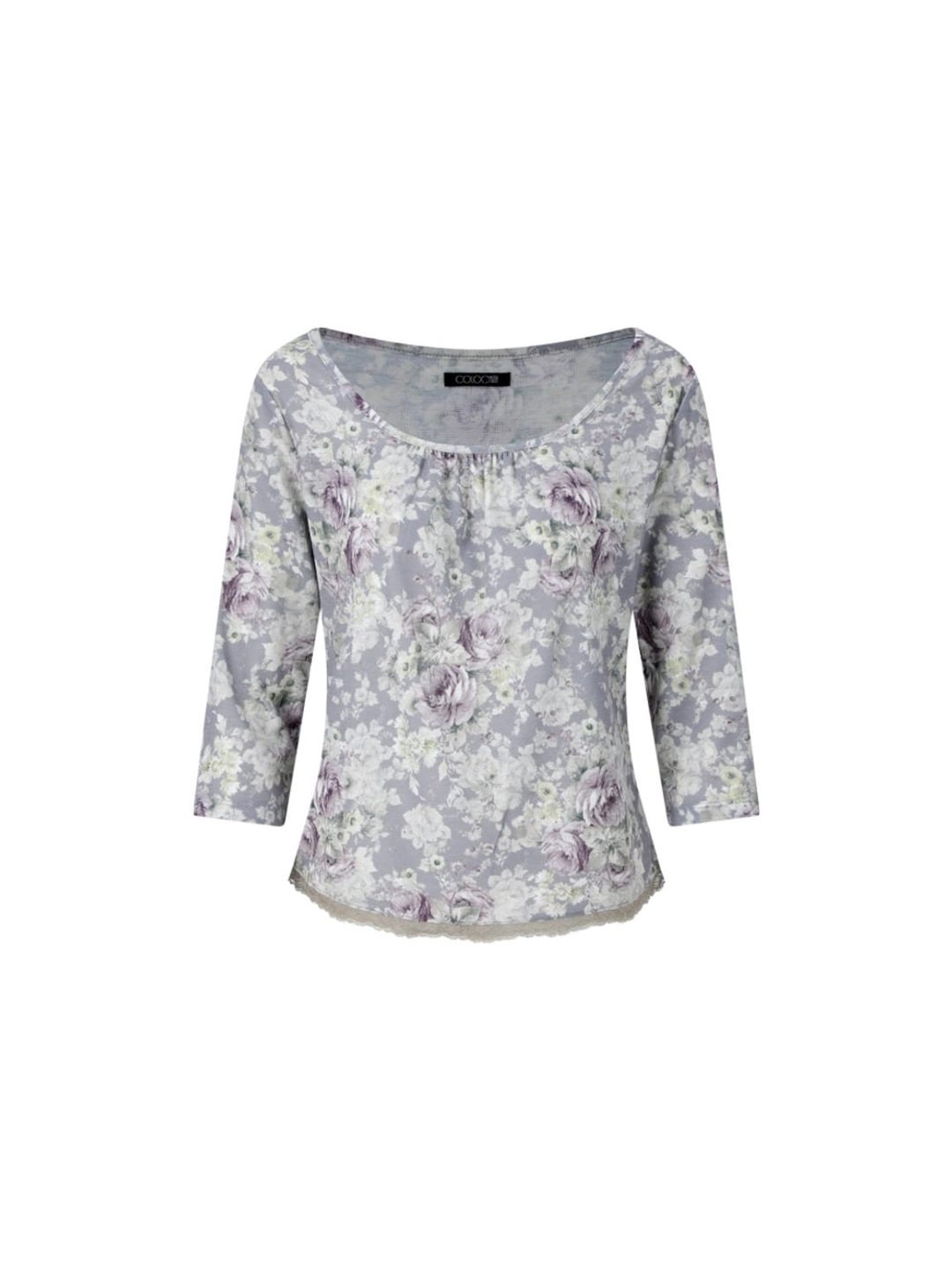 콜로신스 HANA LACE TOP ASH PEONY ~9/29출고 - Colocynth 상품 이미지 1