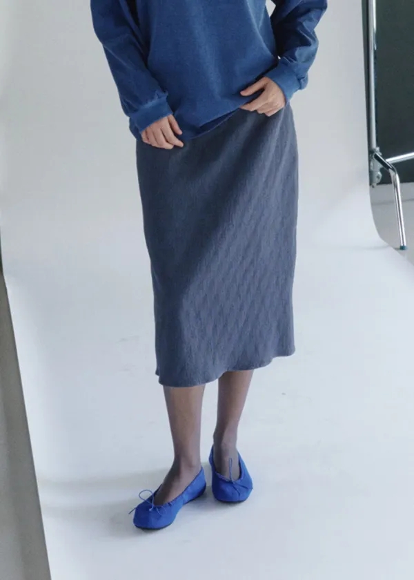 MER SKIRT [SEA BLUE]