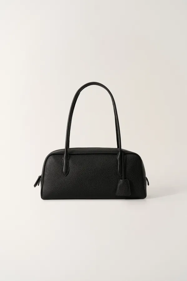 3RD / Kate bowling shoulder bag (Black)