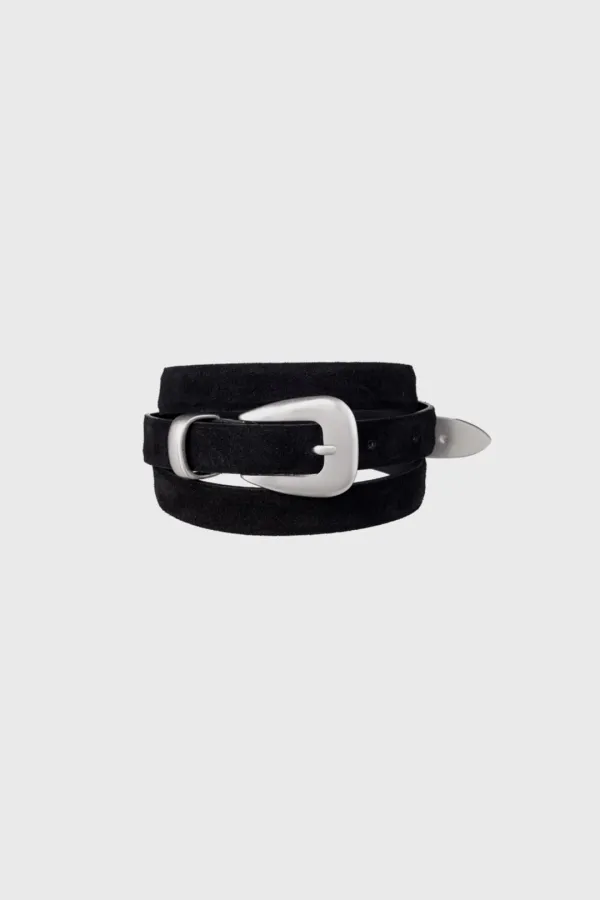 Suede Belt (Black)