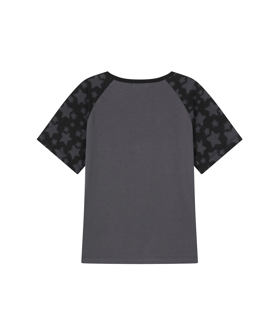 미세키서울 [레이 PICK] Midnight stars raglan short sleeve CHARCOAL 상품 이미지 2