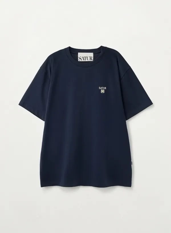 Loren Classic Logo T-Shirt - Navy