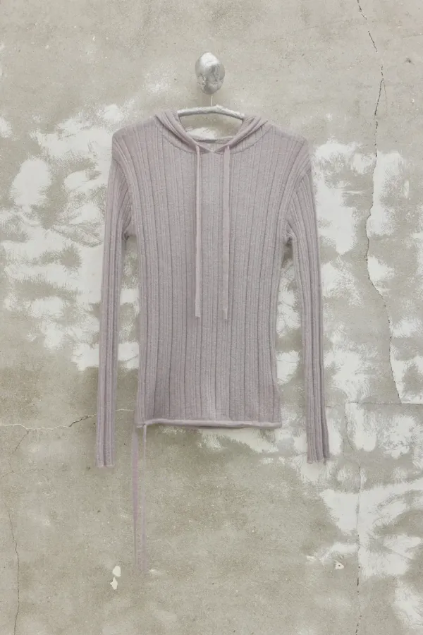 Hooded Knit Top