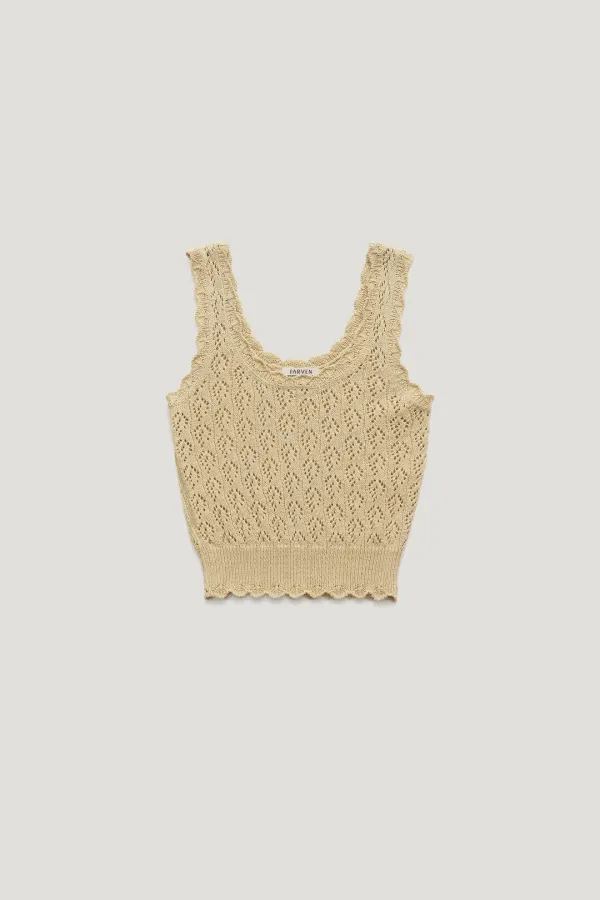 SCOTCH LINEN BUSTIER_BUTTER YELLOW / ₩104,000