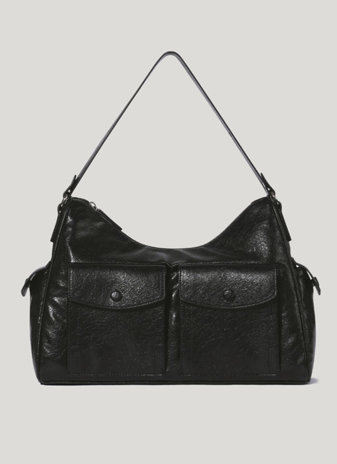 오브히 몬드 호보백 Mond Hobo Bag_Black 상품 이미지 1