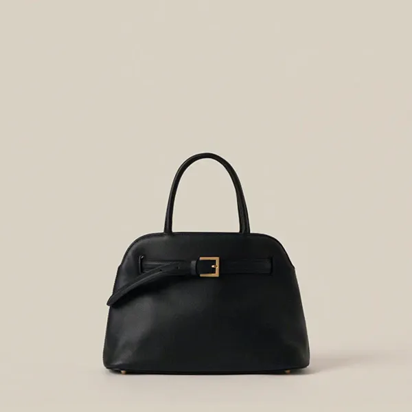 SHIMO TOTE BAG MEDIUM_BLACK