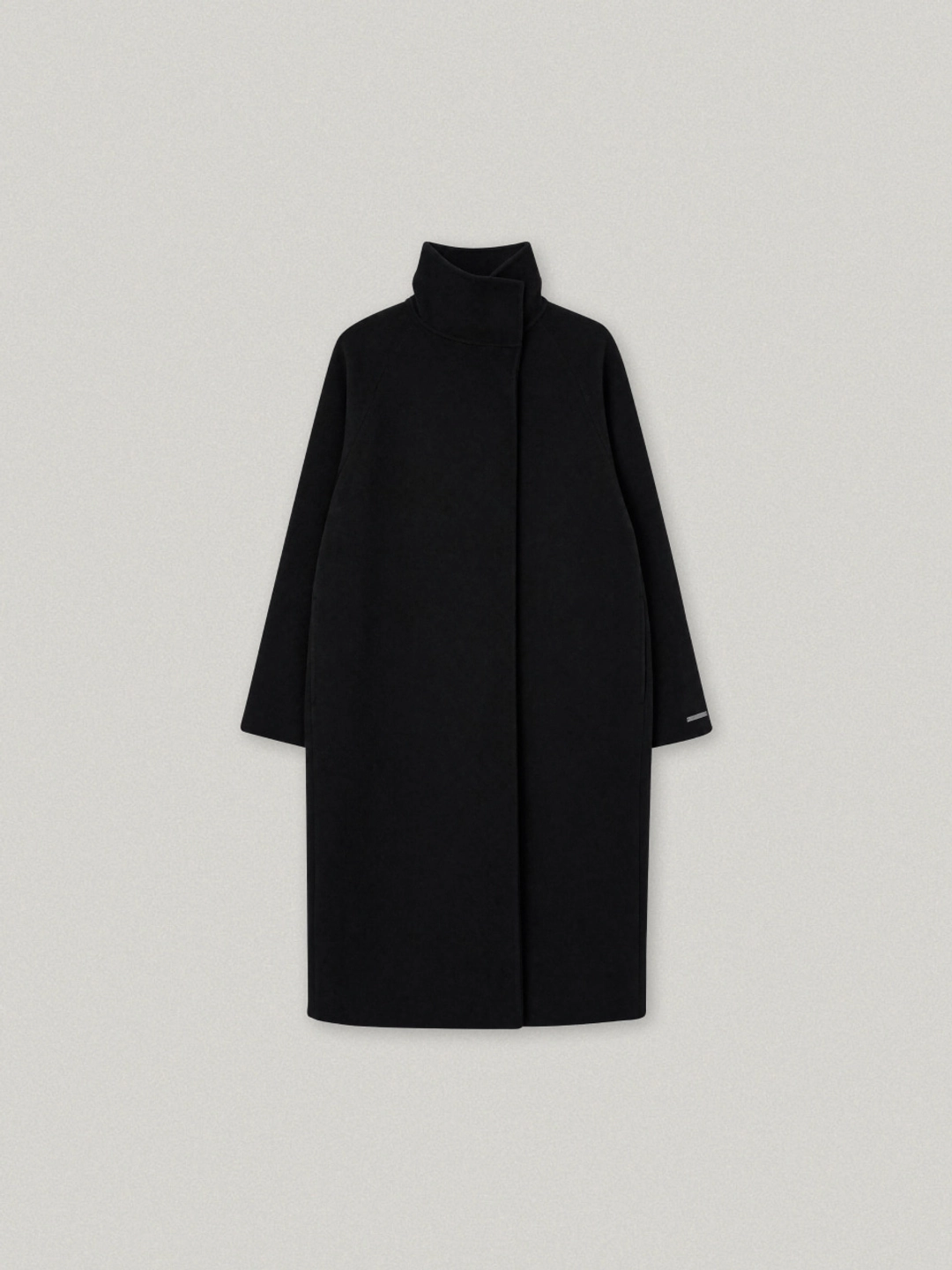 폴뉴아 BALMACAAN OVER FIT HANDMADE COAT (BLACK) 상품 이미지 1