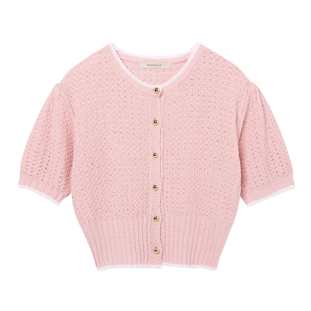 하케쉬 SET_Nana Cardigan_Pastel Pink 상품 이미지 2