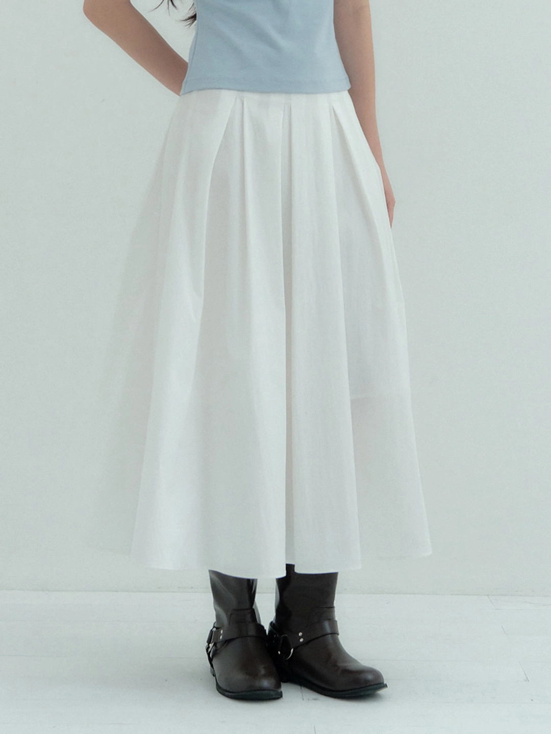 플로움 Ordinary Shell Skirt(2Color) 상품 이미지 1