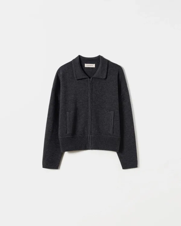 Pony Soft Collar Zip Up