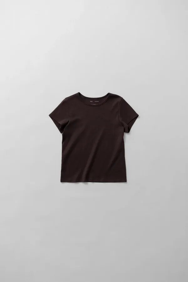 3rd) stretch t-sh (brown)