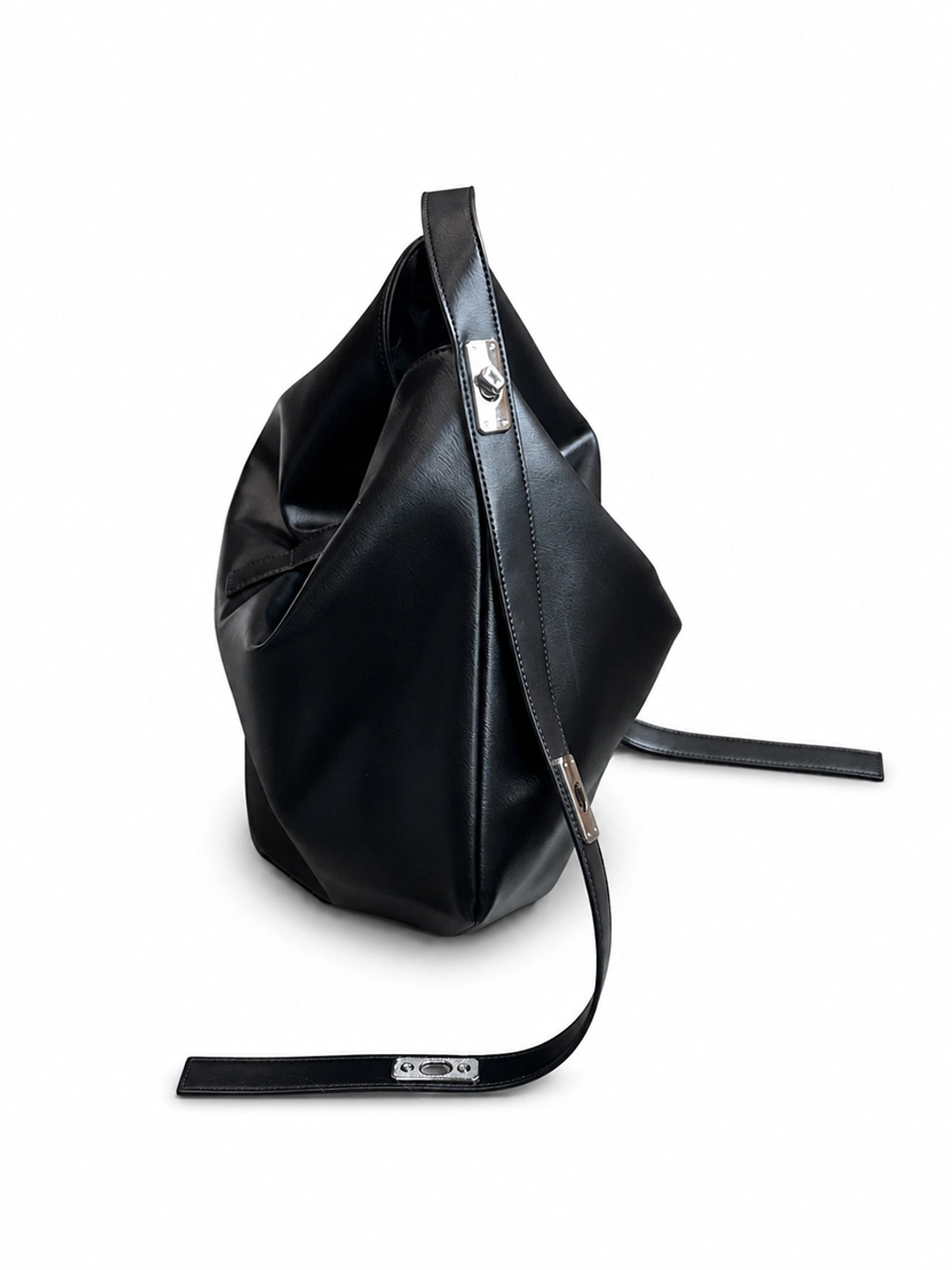 데누 [직장인꾸니 PICK] Margo Slouch Bag [Black] 상품 이미지 2