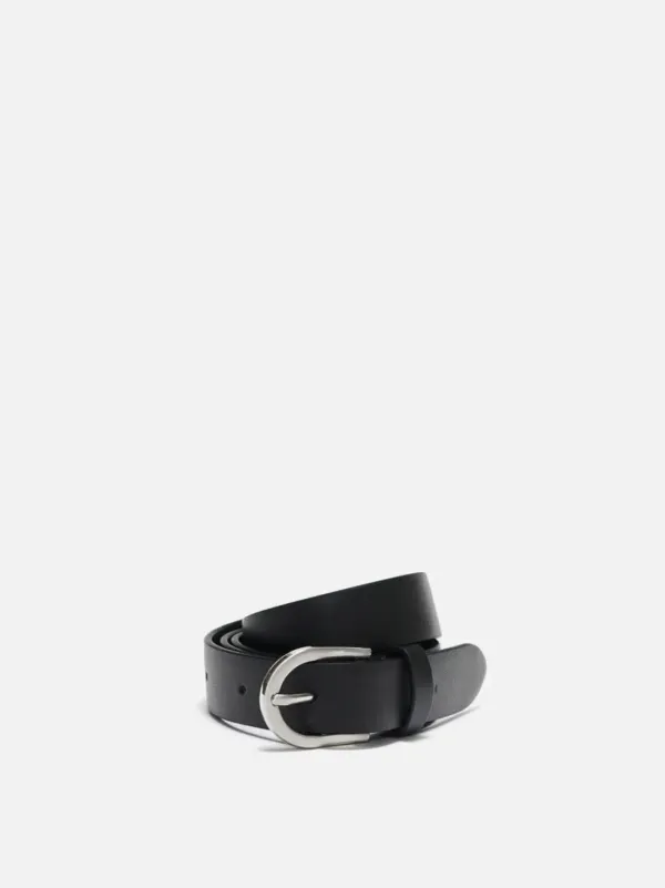 Around belt Black with Silver buckle