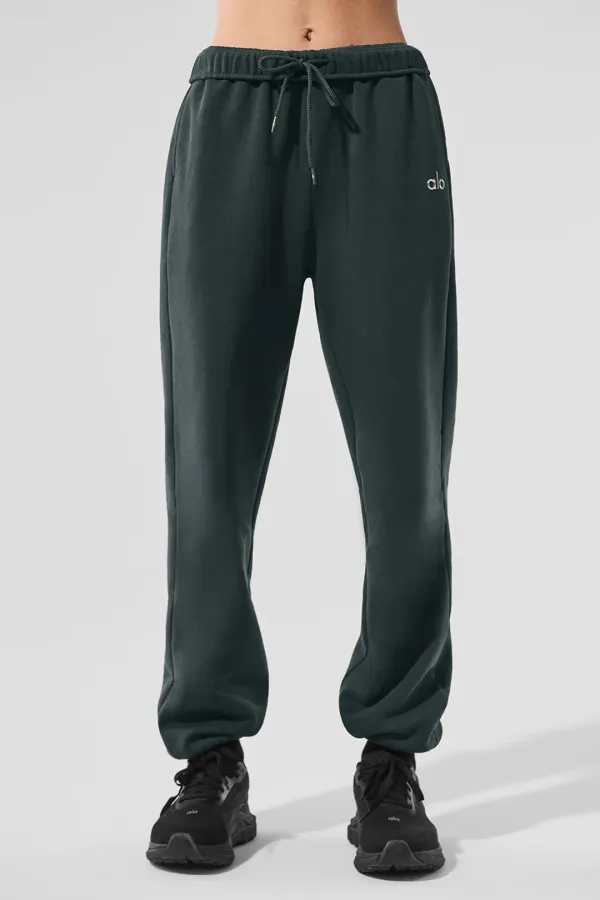 Accolade Sweatpant - Charcoal Green