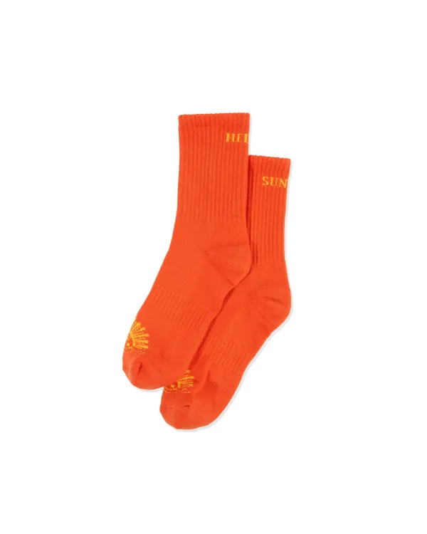 Sunrise Sports Socks_ Orange