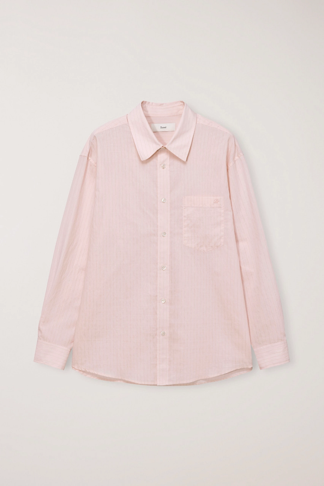던스트 UNISEX SUMMER BREEZE STRIPED OVERSHIRT SOFT PINK_UDSH6B126P1 상품 이미지 1