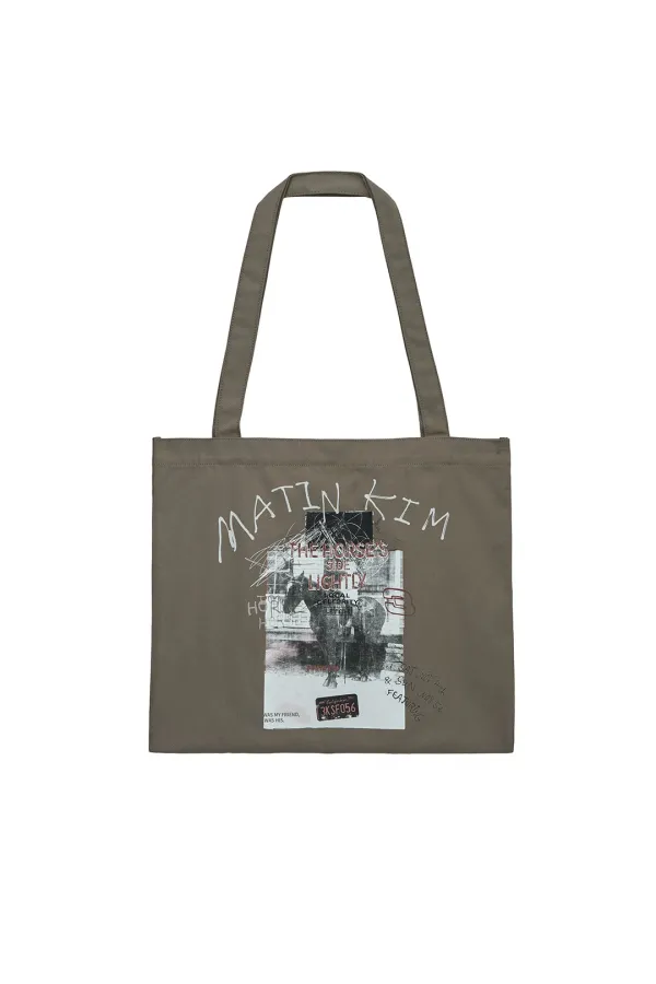 MATIN LNY 26 ECO BAG IN KHAKI