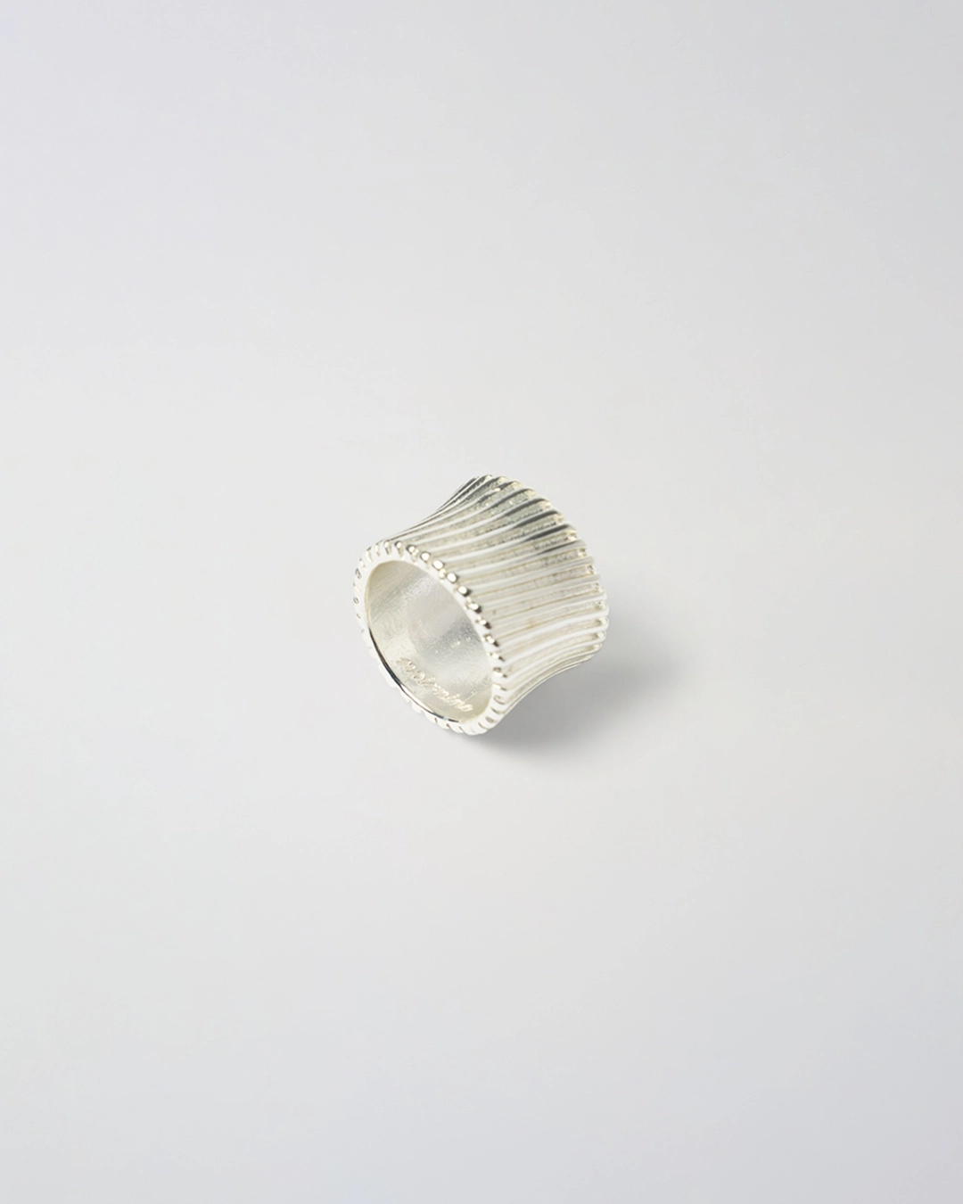 누아르나인 Ribbed Ring [SILVER] 상품 이미지 1