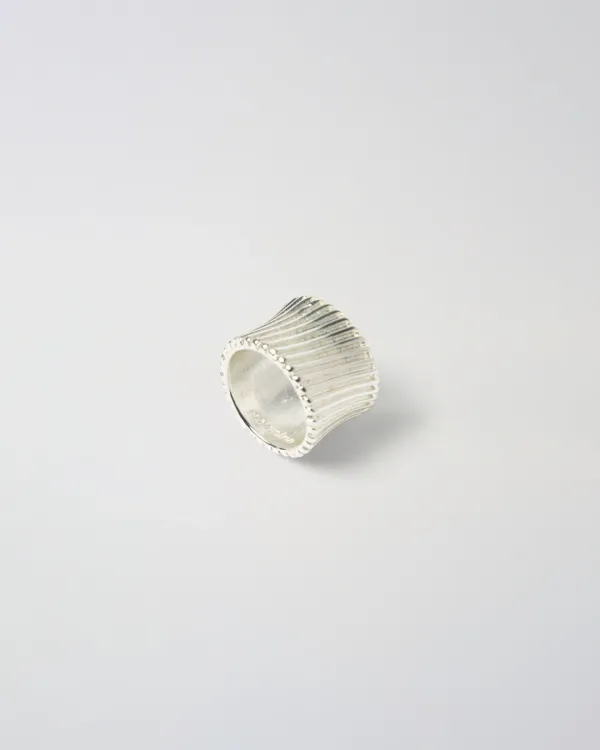 Ribbed Ring [SILVER]