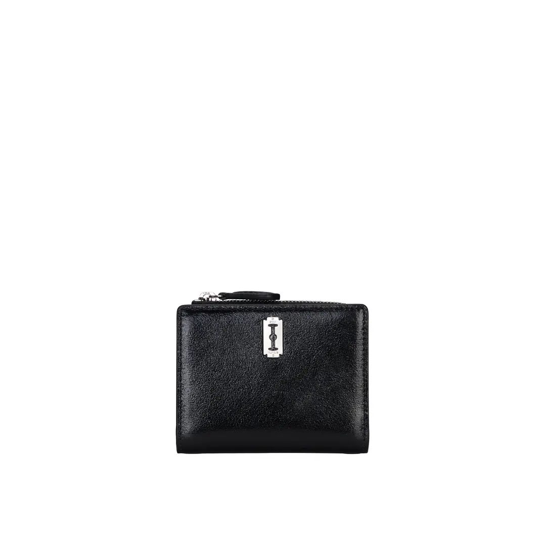 분크 Perfec Flip Half Wallet (퍼펙 플립 반지갑) Black 상품 이미지 1