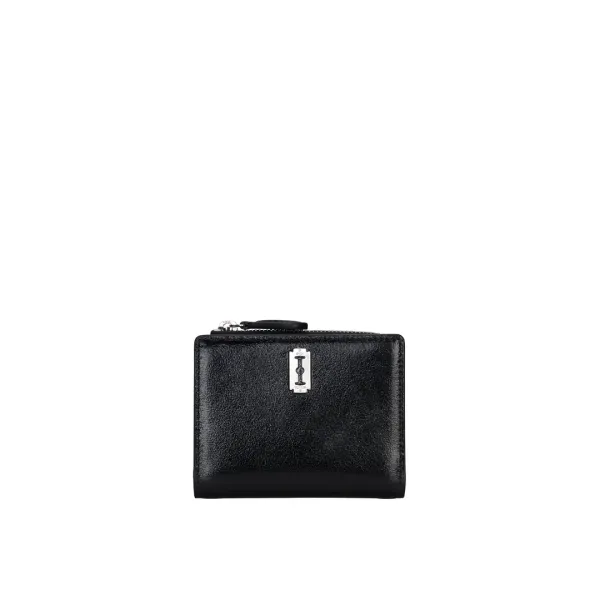 Perfec Flip Half Wallet (퍼펙 플립 반지갑) Black
