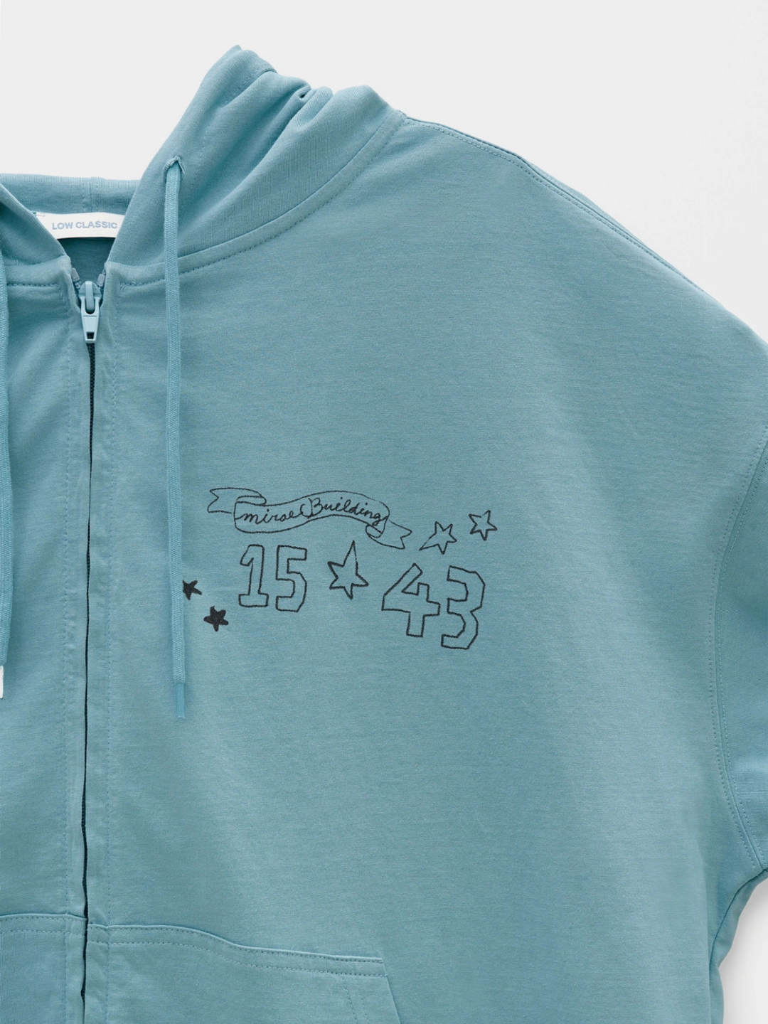 로우클래식 [Exclusive] Mirae Zip-Up Hoodie_Mint 상품 이미지 3