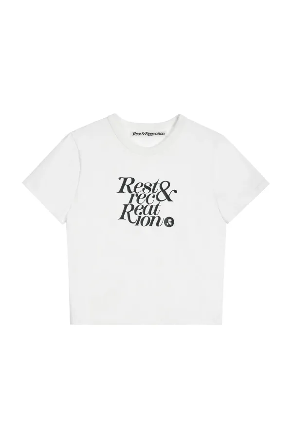 BASIC LOGO T-SHIRT - WHITE