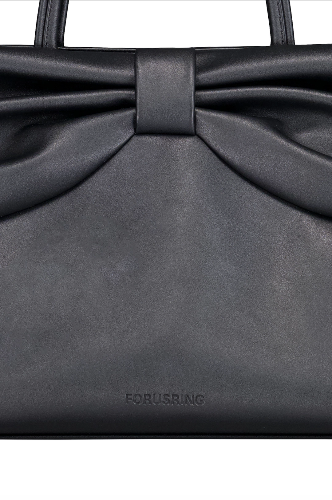 포어링 RIBBON DOT BAG [BLACK] 상품 이미지 3