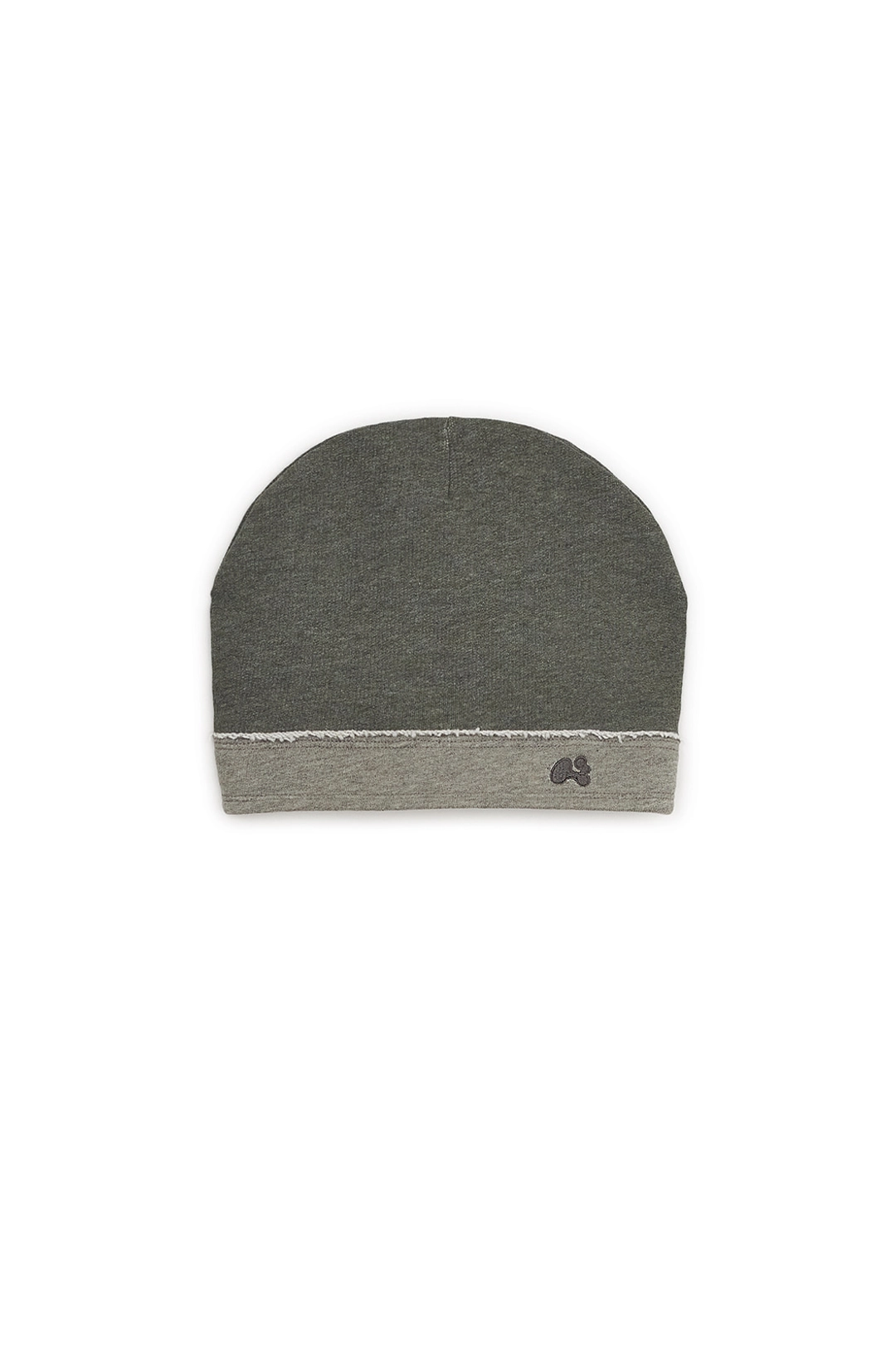 허그유어스킨 Cross strap sweat beanie (Khaki) 상품 이미지 1