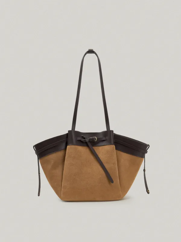 ANTHOS BAG-SUEDE (SAND BEIGE) [09월 22일 예약배송]