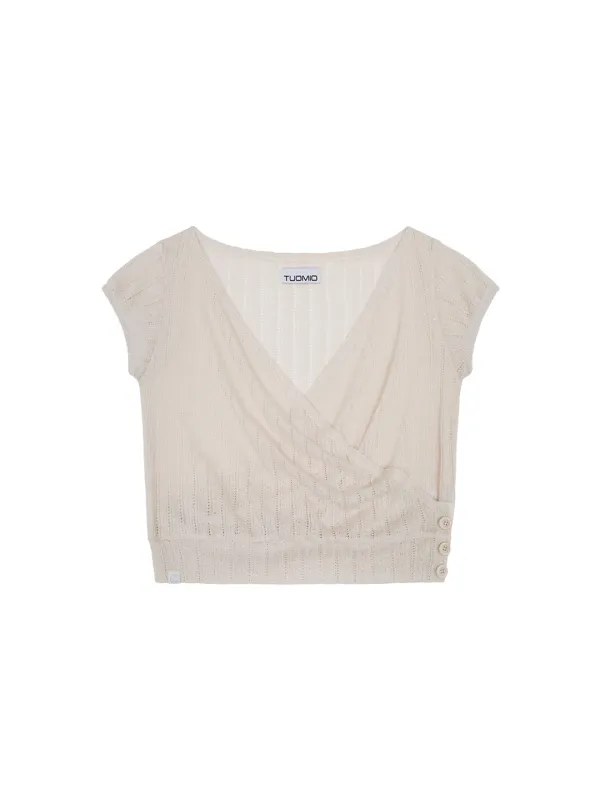 LIGHT LAYERED BOLERO [BEIGE]