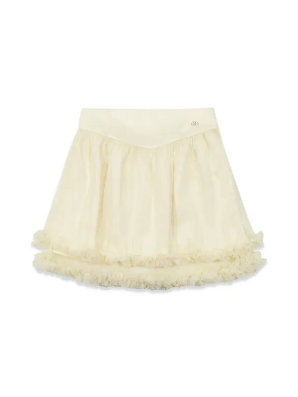 FRILL TUTU SKIRT (LIGHT YELLOW)