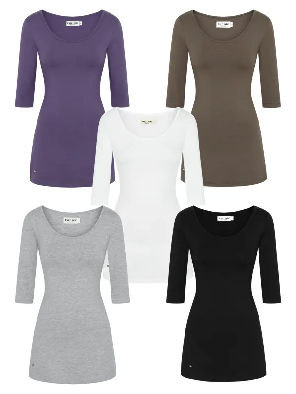 Simple Scoop Neck Dress