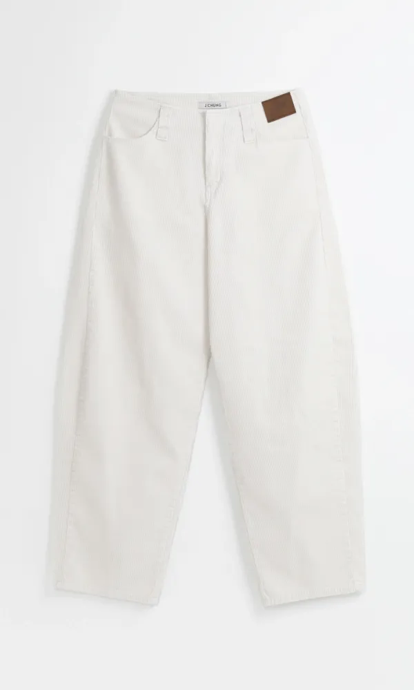 [10/20 예약배송] Round Corduroy Pants_Ivory