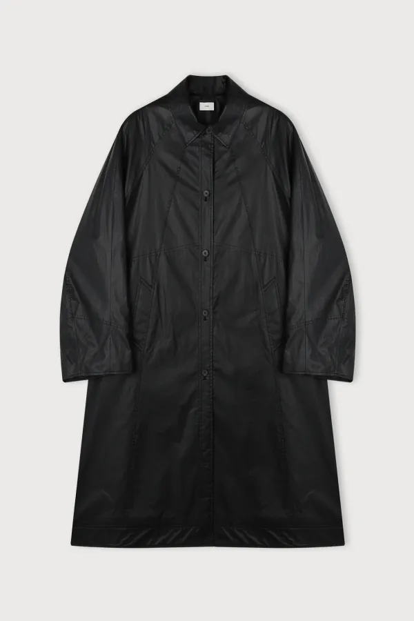 COATED BLACK COAT