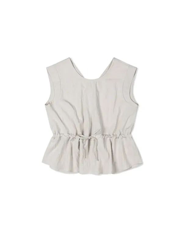 REVERSIBLE STRING BLOUSE (3color)
