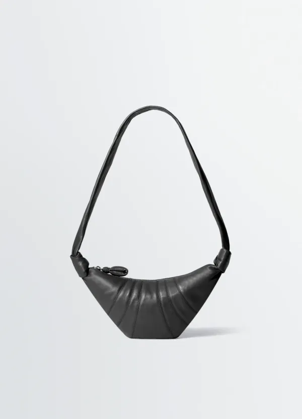SMALL CROISSANT BAG IN LEATHER