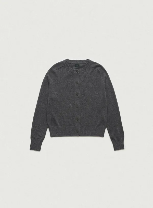 Penny Cash Knit Cardigan_Charcoal