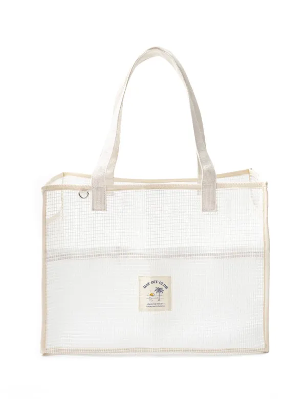 MESH BAG_CREAM