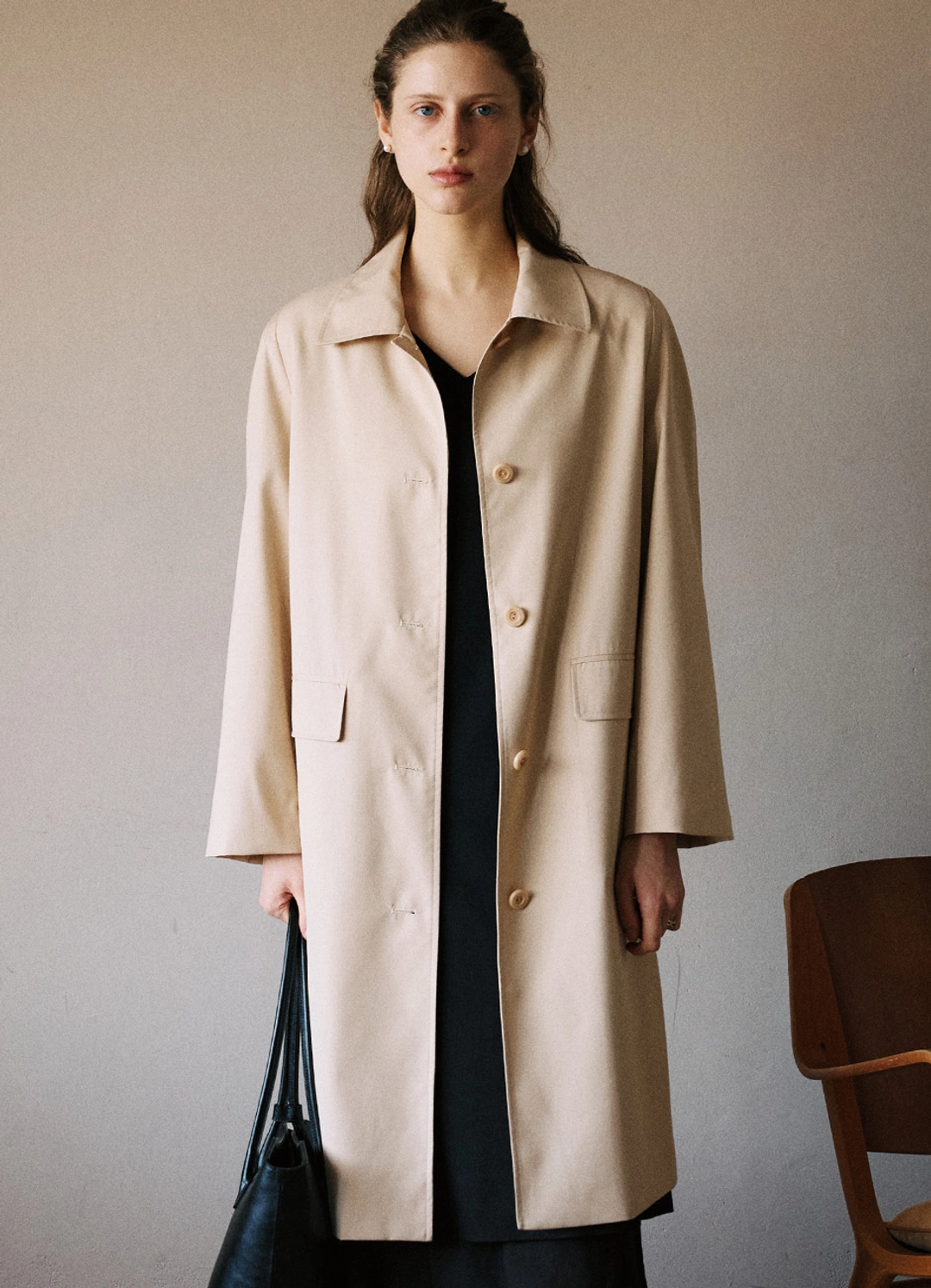 안젤로비안코 Lior Single Coat, Beige 상품 이미지 2