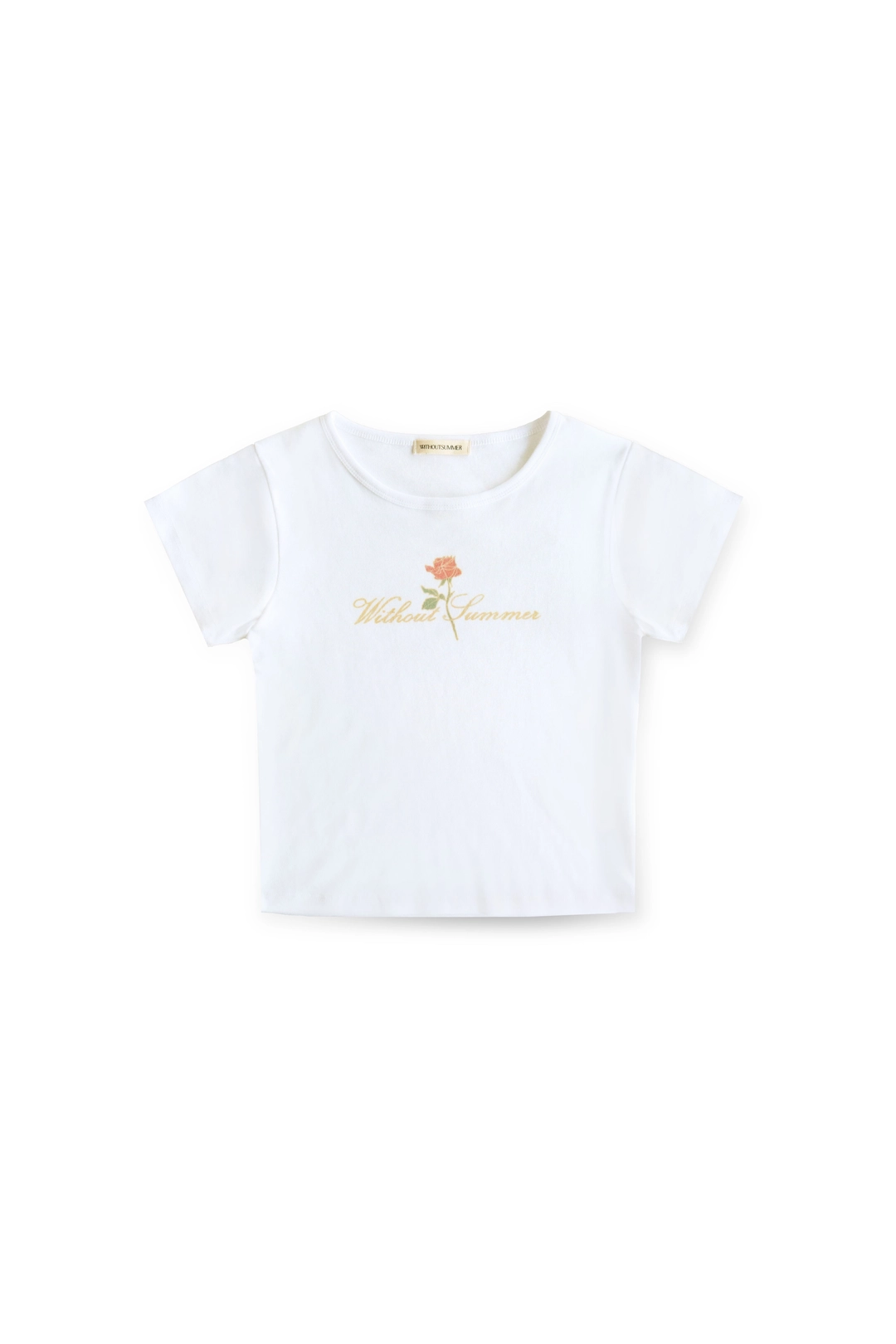 위드아웃썸머 With rose mini t-shirt 상품 이미지 1