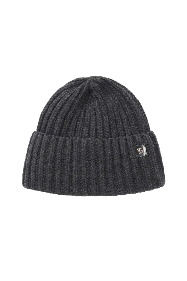 Wool Volume Beanie [ Charcoal ]